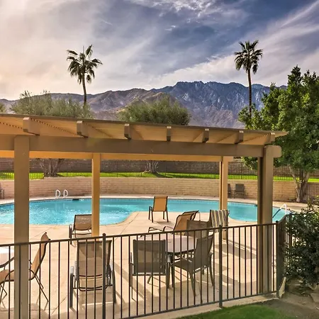 Palm Springs Retreat With Pool Access And Valley Views